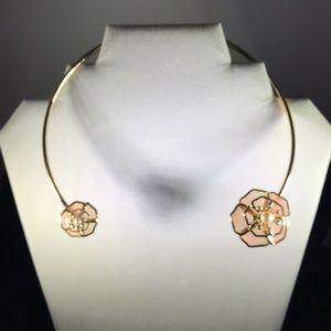 Kate Spade Collar Necklace Flower New Without Tags